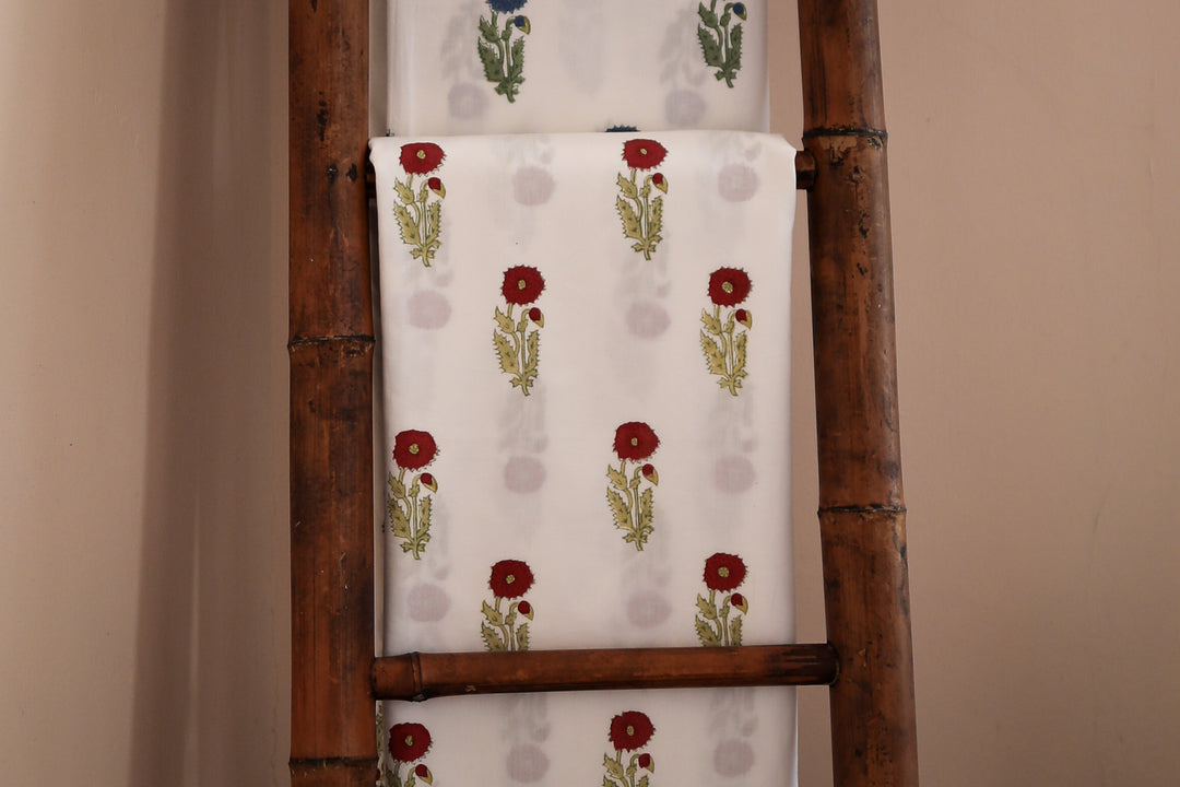 SUNFLOWER BUTA RED - Sale 50% off