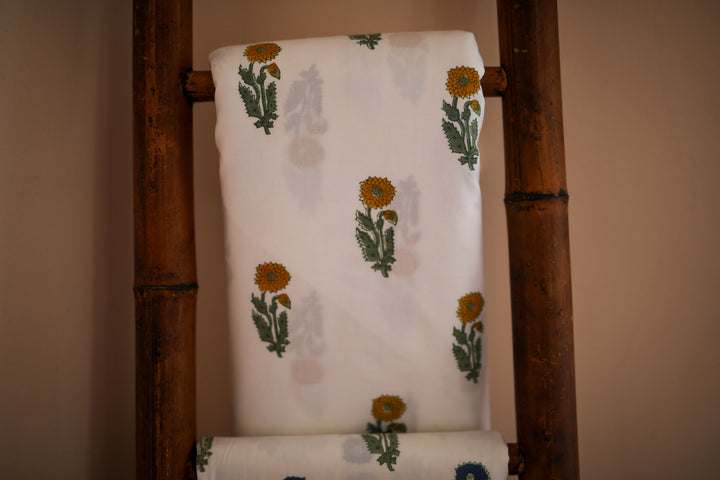 SUNFLOWER BUTA BLUE - Sale 50% off