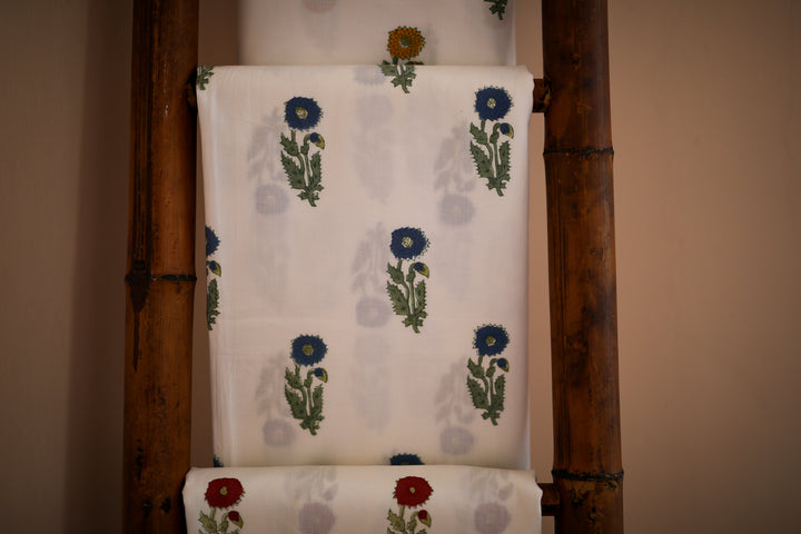 SUNFLOWER BUTA BLUE - Sale 50% off