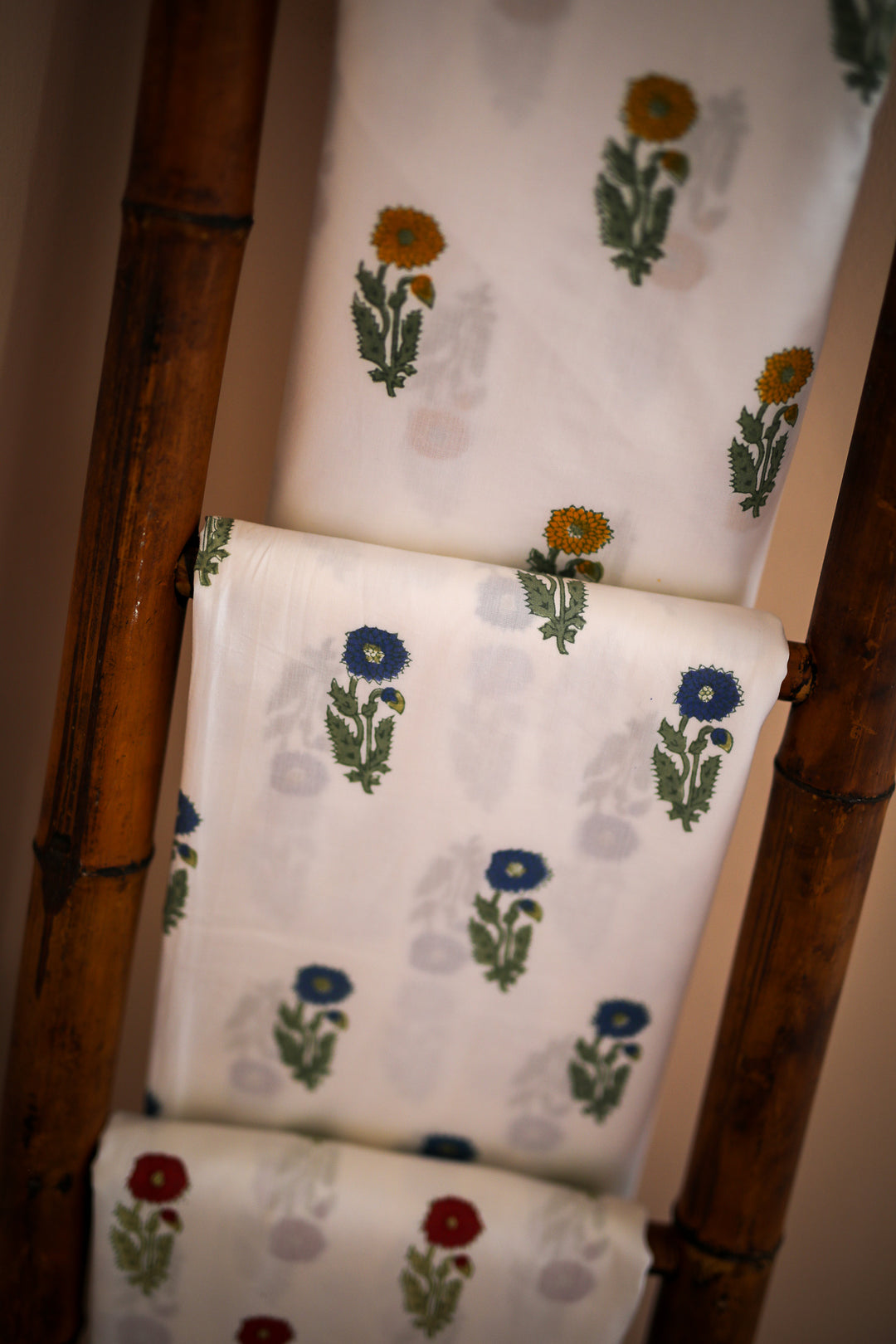 SUNFLOWER BUTA BLUE - Sale 50% off