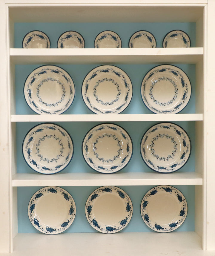 LARGE BOWL (LEBRILLO) -  INDIGO GARLAND