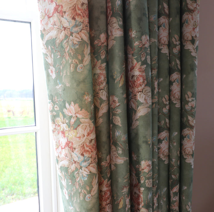 MAISON FLEURIE - BAYFORD CHINTZ APPLE GREEN