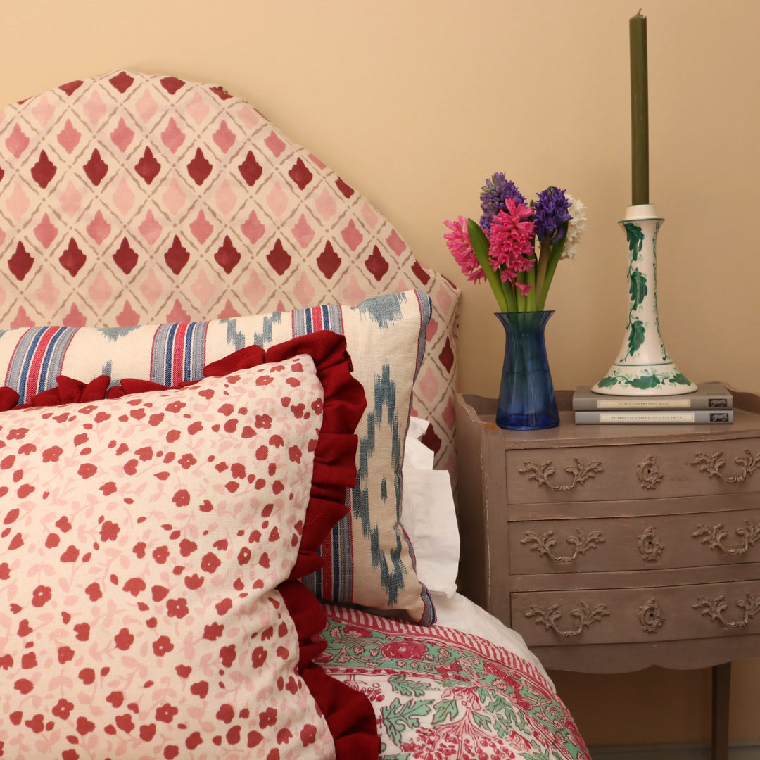HOME COLLECTION - LEADER CHEVRON PINK