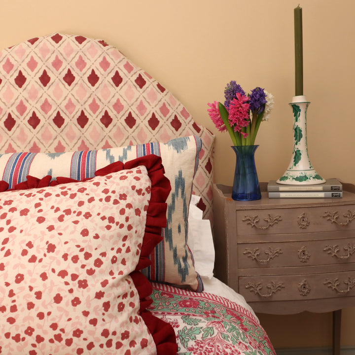 HOME COLLECTION - LEADER CHEVRON PINK