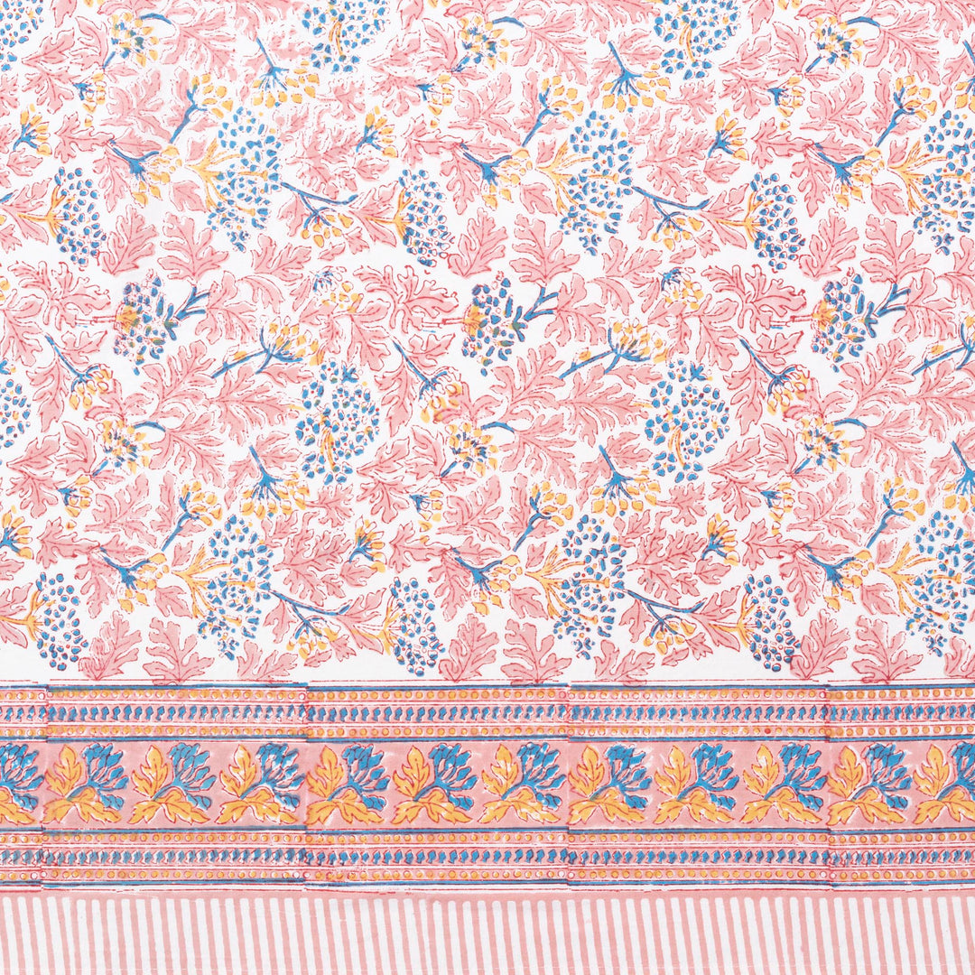 KELPIE TABLECLOTH IN PINK-BLUE