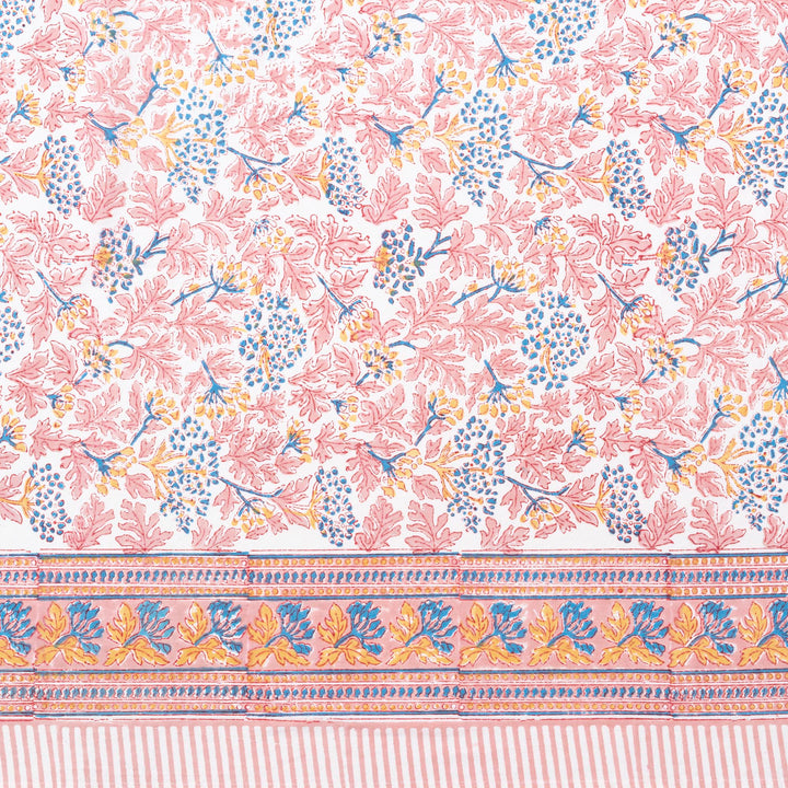 KELPIE TABLECLOTH IN PINK-BLUE