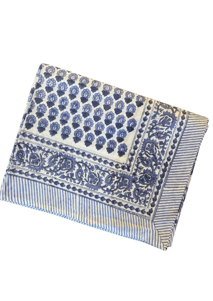 NELLIE TABLECLOTH IN BLUE