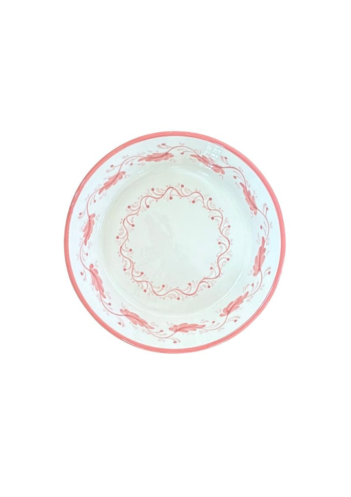 LARGE BOWL (LEBRILLO) -  PINK GARLAND