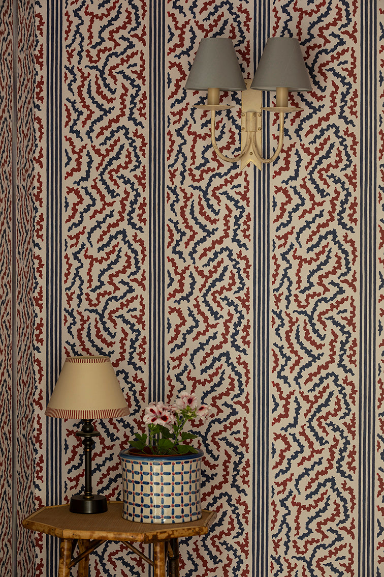 WALLPAPER - TWIST AND STRIPE