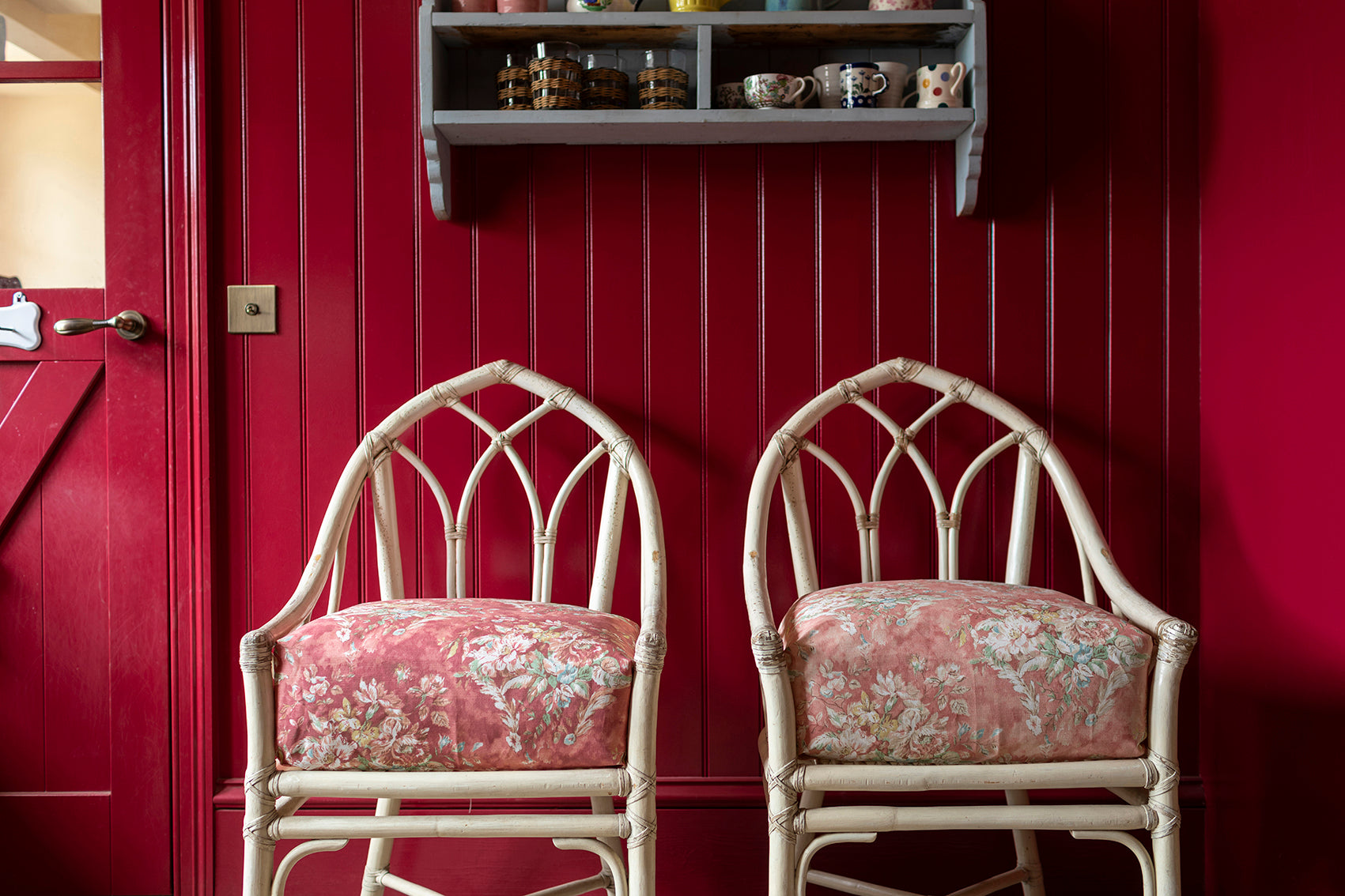 MAISON FLEURIE - BAYFORD CHINTZ RASPBERRY