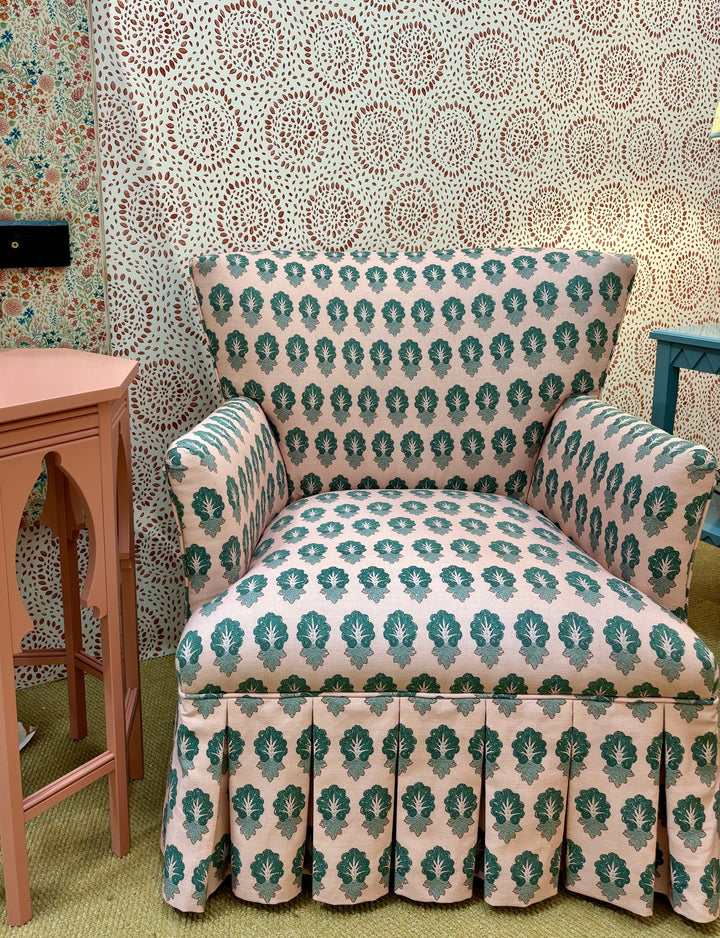 HOME COLLECTION - BOWMONT PINE ON PINK - NEW