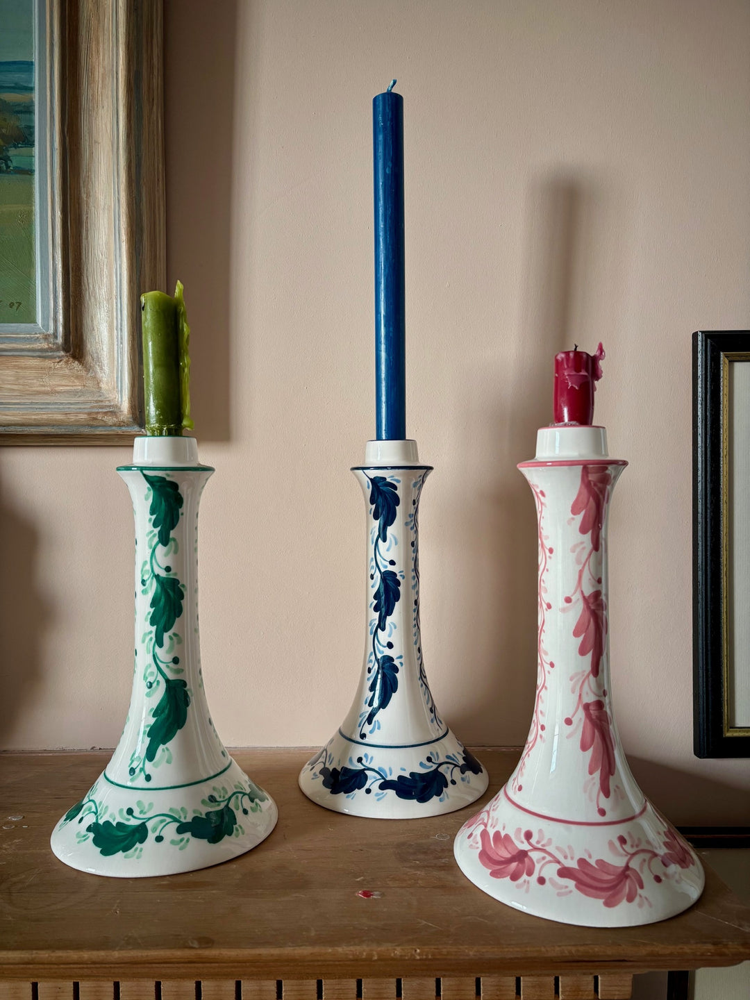 Candlestick - Indigo Garland