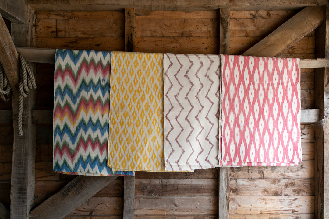 BUJOSA FABRIC - FLAMESTITCH MULTICOLOUR
