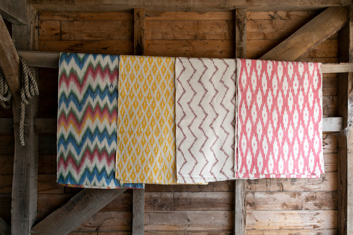 BUJOSA FABRIC - FLAMESTITCH MULTICOLOUR