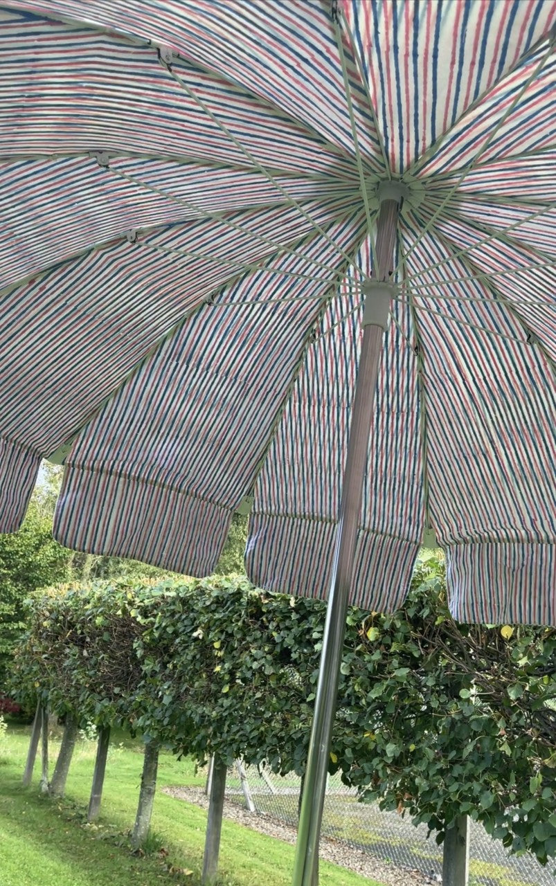 PARASOL - CANDY STRIPE - SALE 25% off