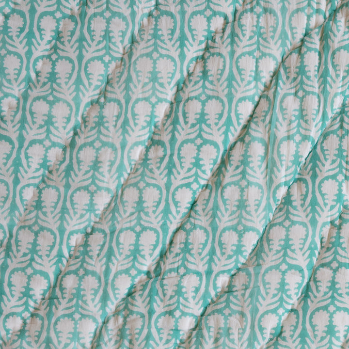 SALLY QUILT IN AQUA - Sale 25% off