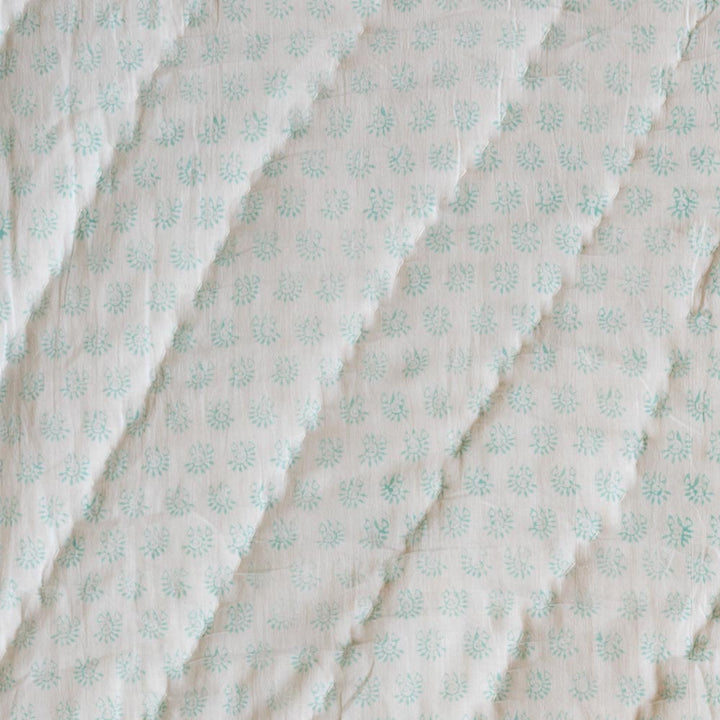 SALLY QUILT IN AQUA - Sale 25% off
