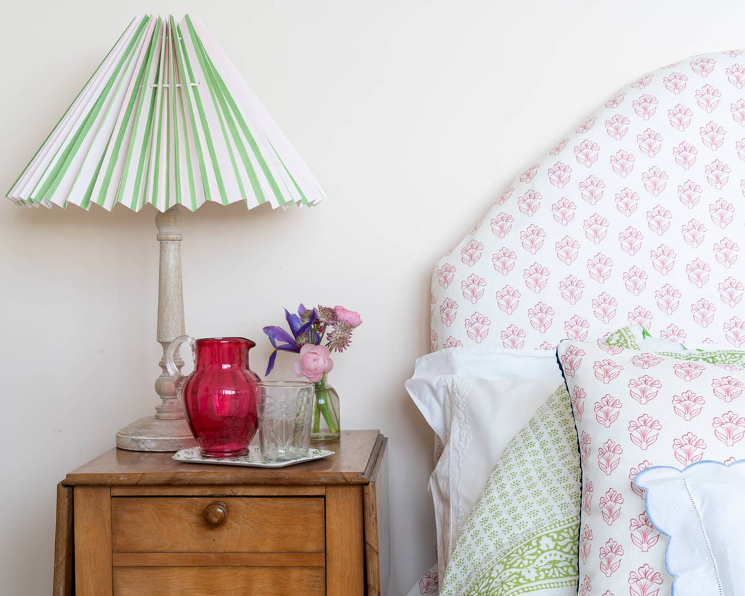 PARDIS FABRIC CUSHION IN JAIPUR PINK