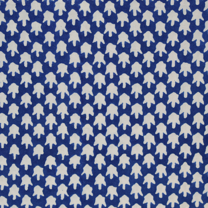 CHICKEN FEET FABRIC IN NAVY - Sale 60% off