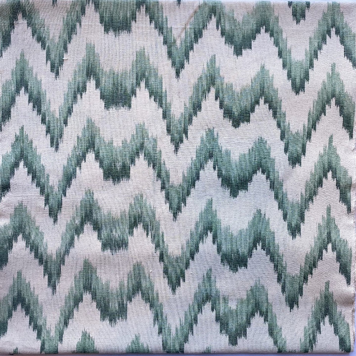 BUJOSA FABRIC - FLAMESTITCH GREEN