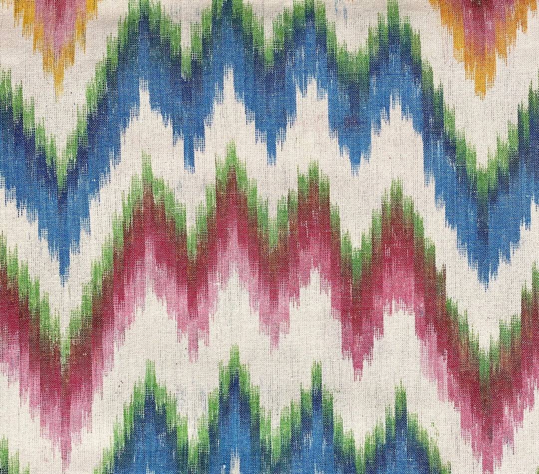 BUJOSA FABRIC - FLAMESTITCH MULTICOLOUR