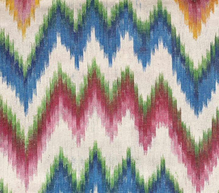 BUJOSA FABRIC - FLAMESTITCH MULTICOLOUR