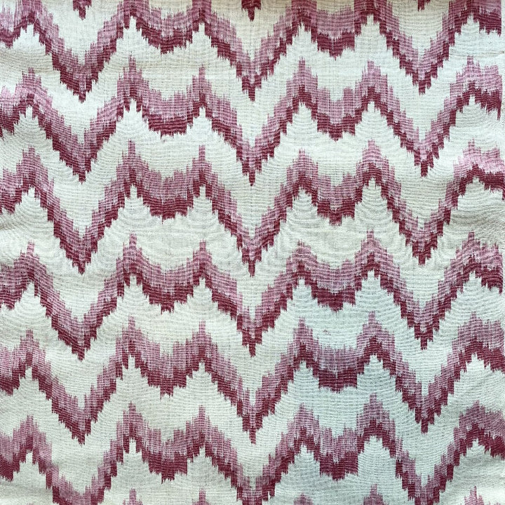 BUJOSA FABRIC - FLAMESTITCH PINK