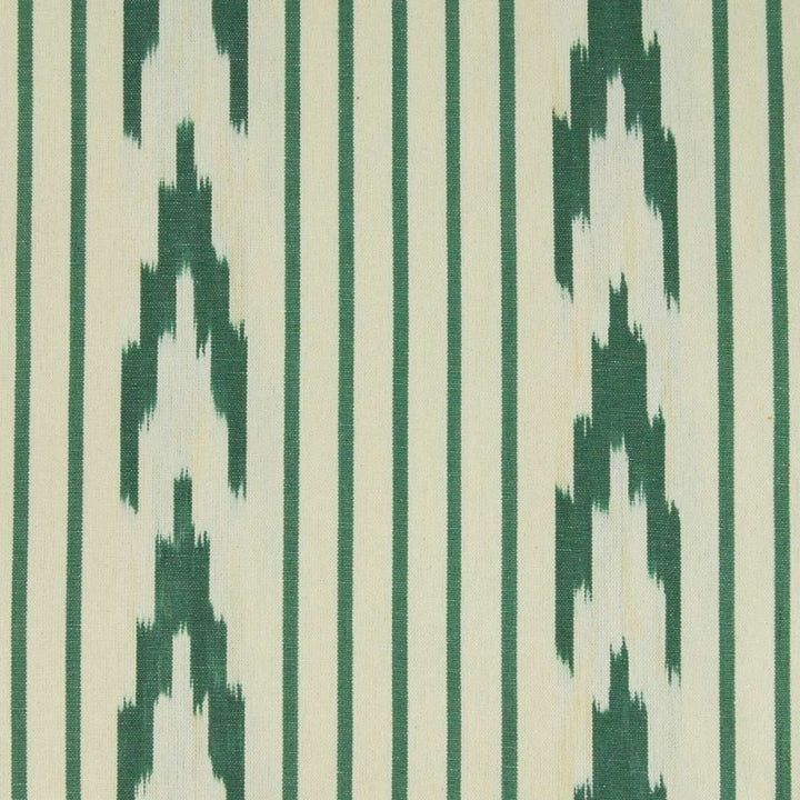 TEIXITS RIERA - RAILINGS GREEN STRIPE WITH CHEVRON