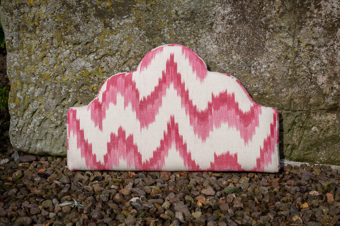 BUJOSA FABRIC - FLAMESTITCH PINK