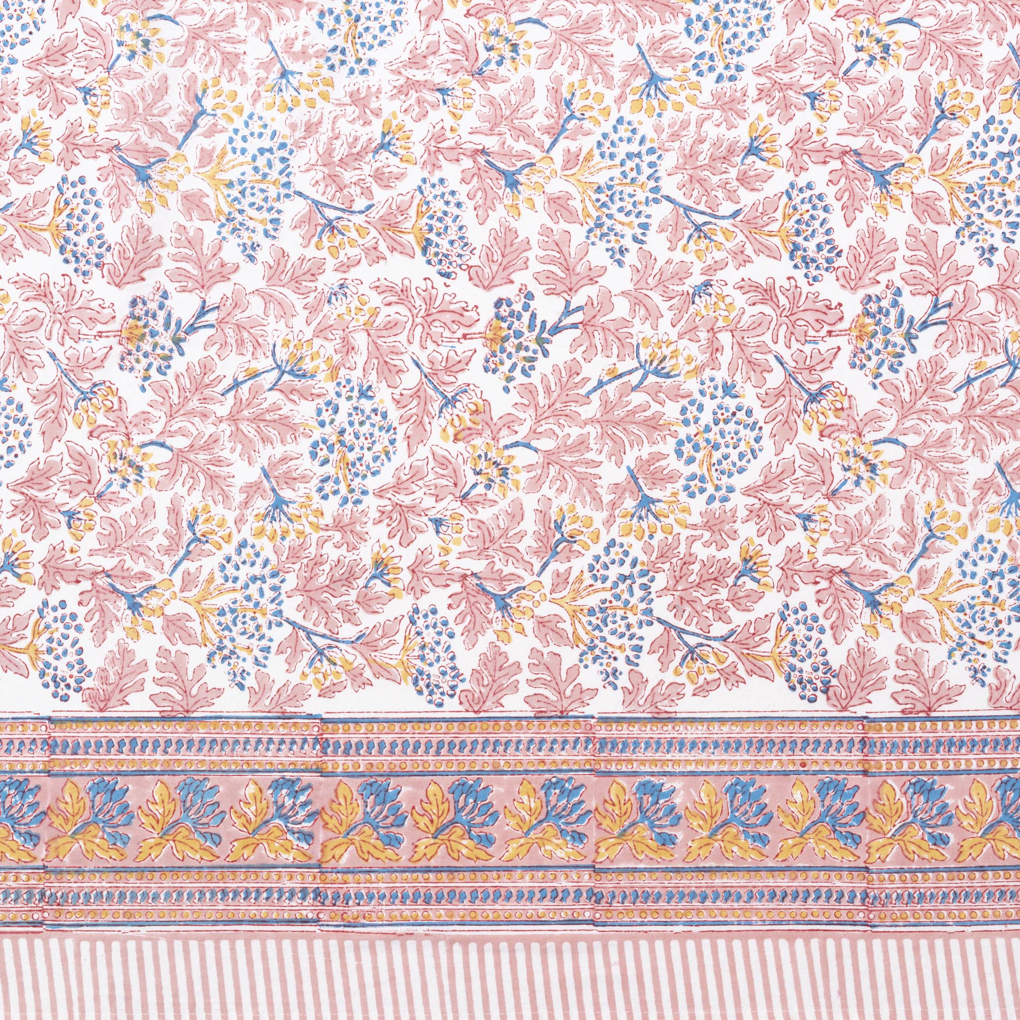 KELPIE TABLECLOTH IN PINK-BLUE