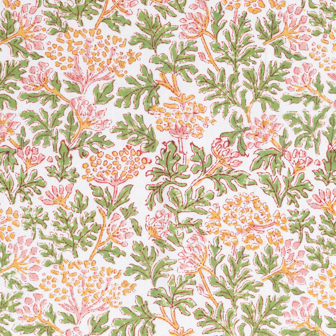 KELPIE TABLECLOTH IN PINK-GREEN