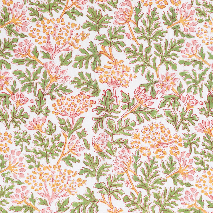 KELPIE TABLECLOTH IN PINK-GREEN