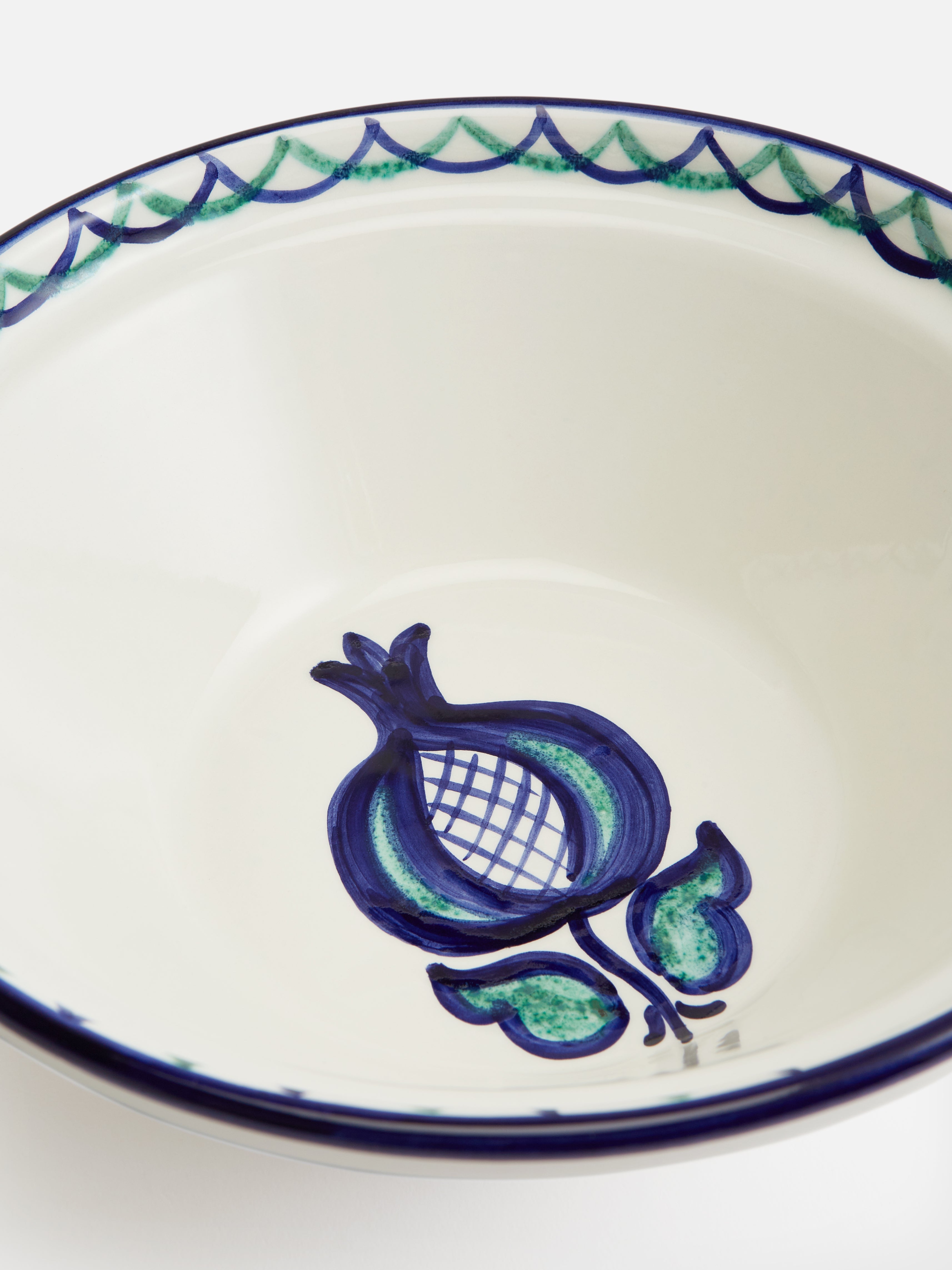 LARGE RIMMED BOWL - Part of our Soho Home Collection