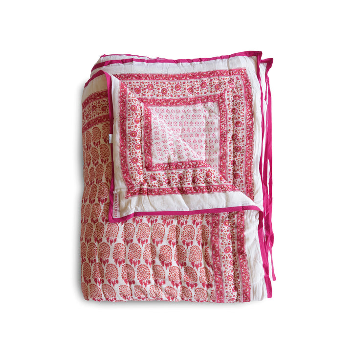 BUMBLE QUILT IN PINK