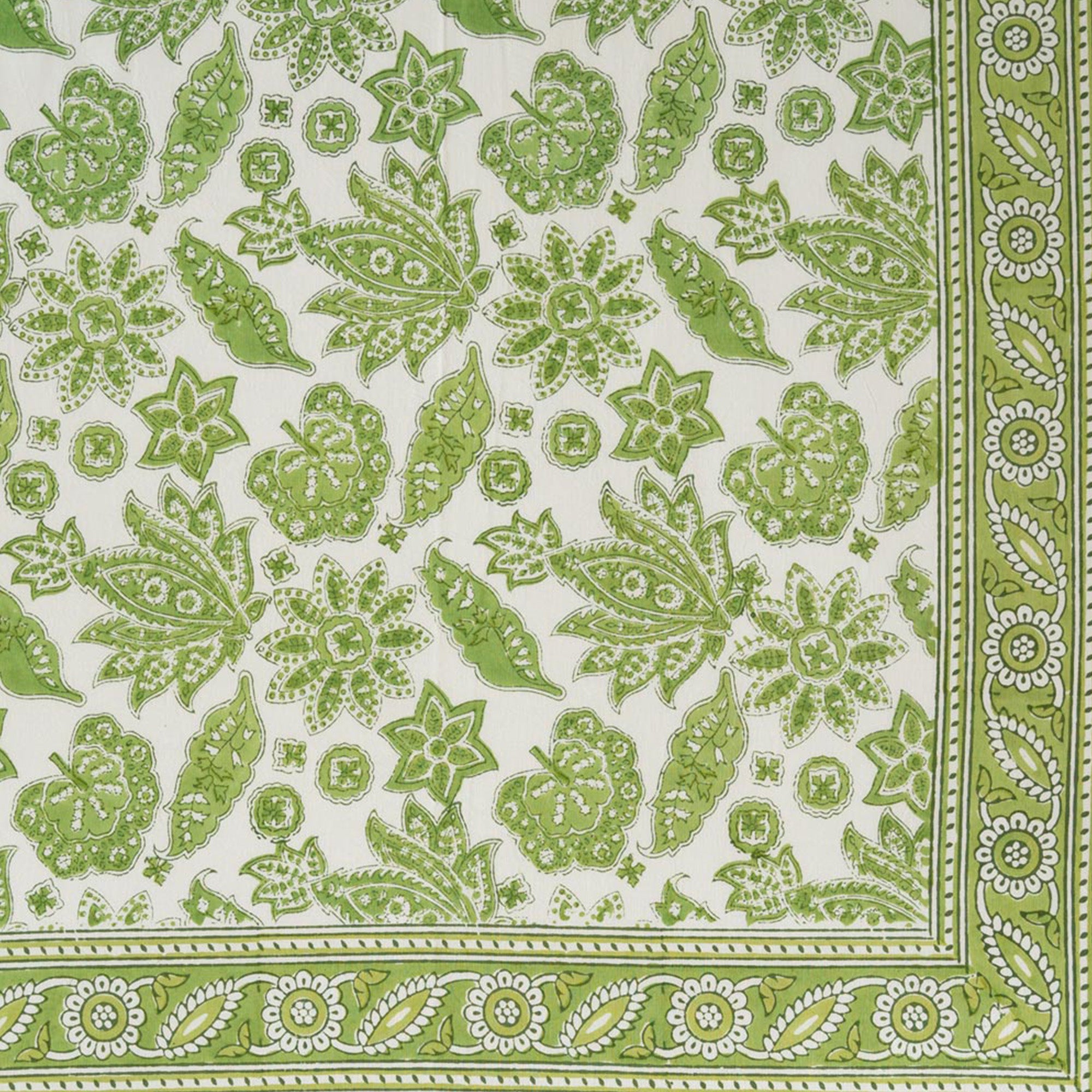 ROBERTA JAL TABLECLOTH IN GREEN