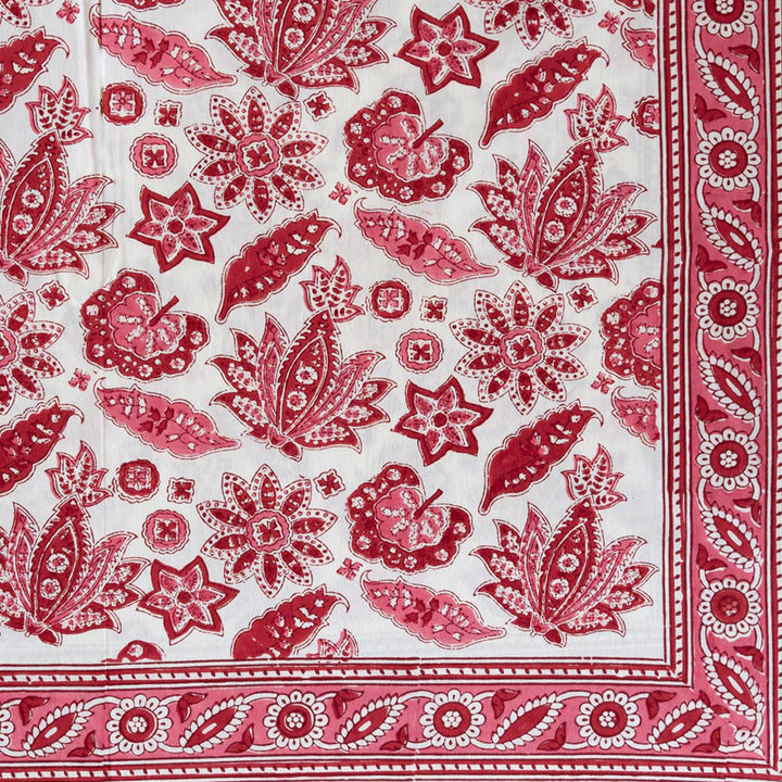 ROBERTA JAL TABLECLOTH IN RED