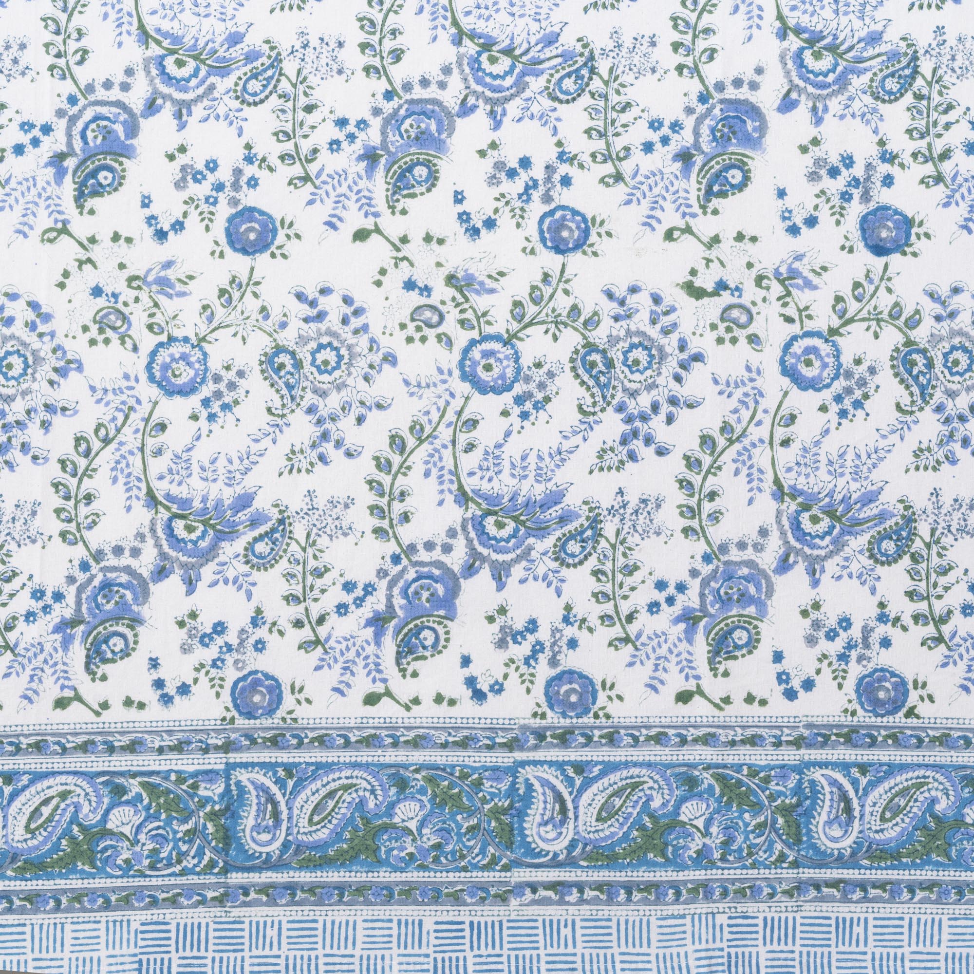 MEADOW TABLECLOTH IN BLUE