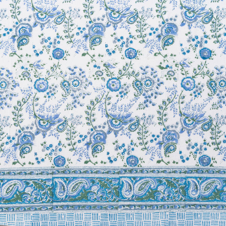MEADOW TABLECLOTH IN BLUE - SALE 25% off
