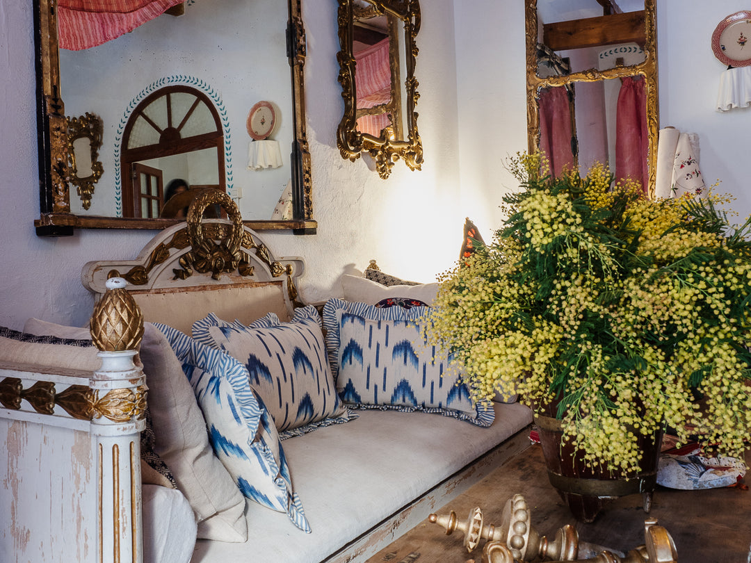 PALMA CUSHION - THE MEWS x GLORIA GONZALEZ