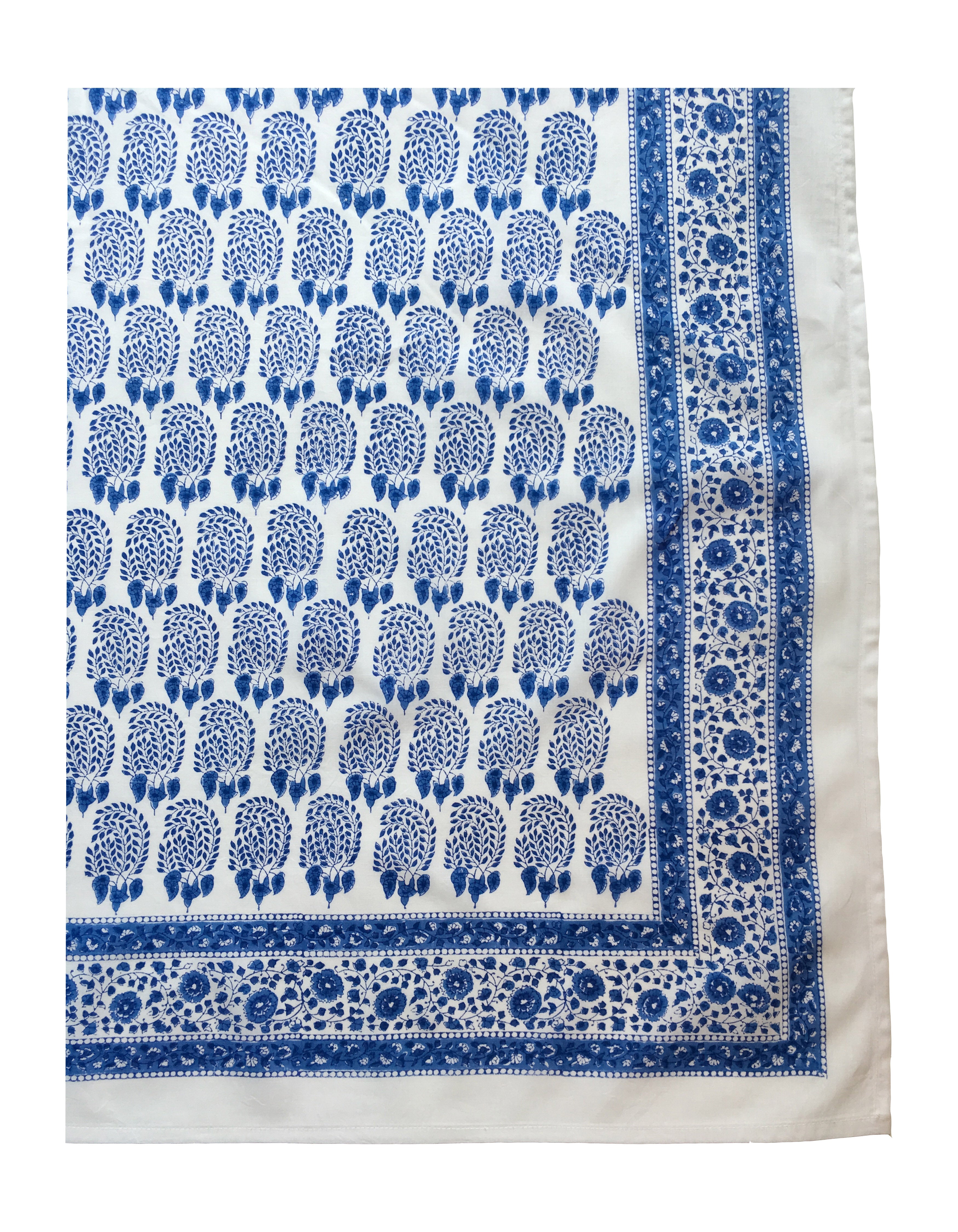 BUMBLE TABLECLOTH IN BLUE