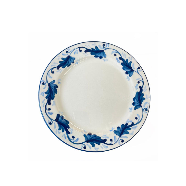 DINNER PLATE - INDIGO FLOWER