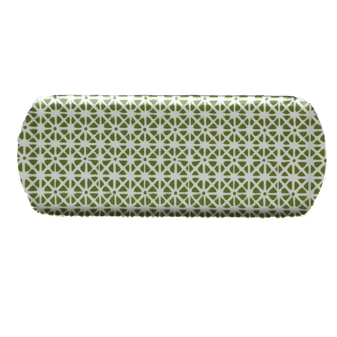 MELAMINE TRAY - SUNFLOWER PATTERN, GREEN - Sale 25% off